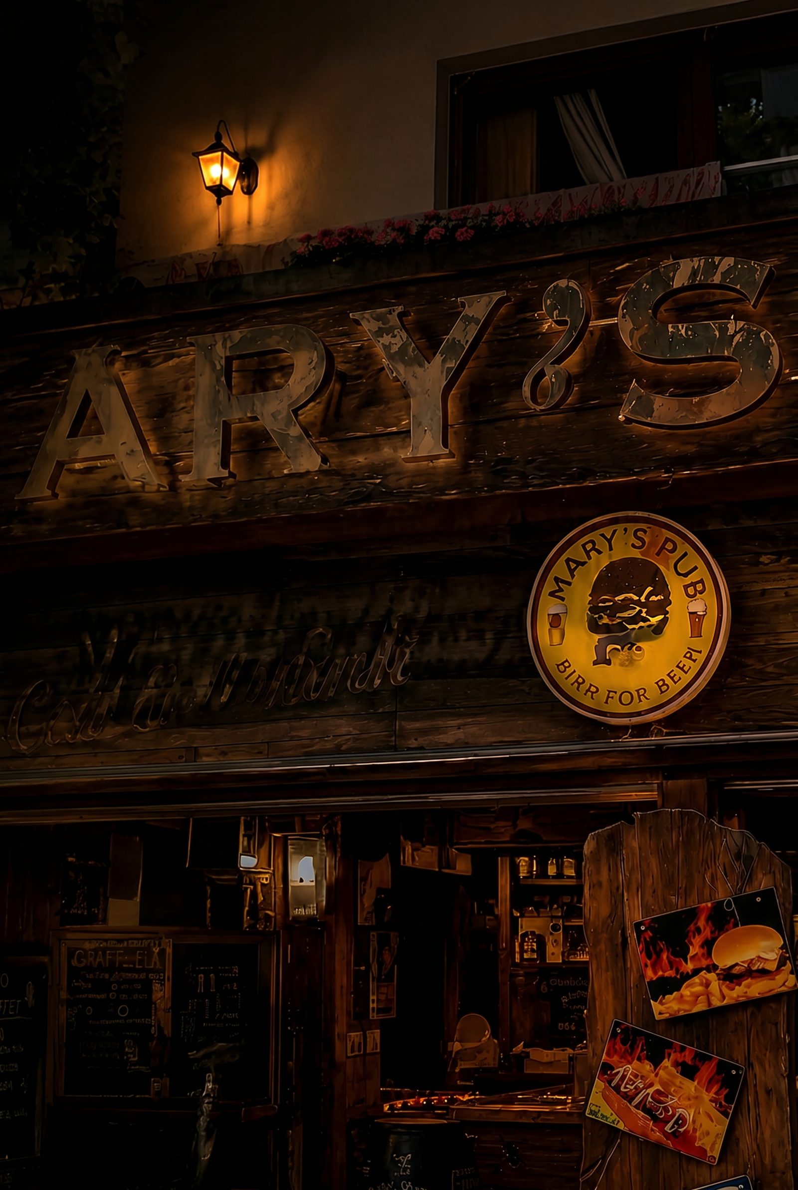 Mary's Pub storefront in Jesolo